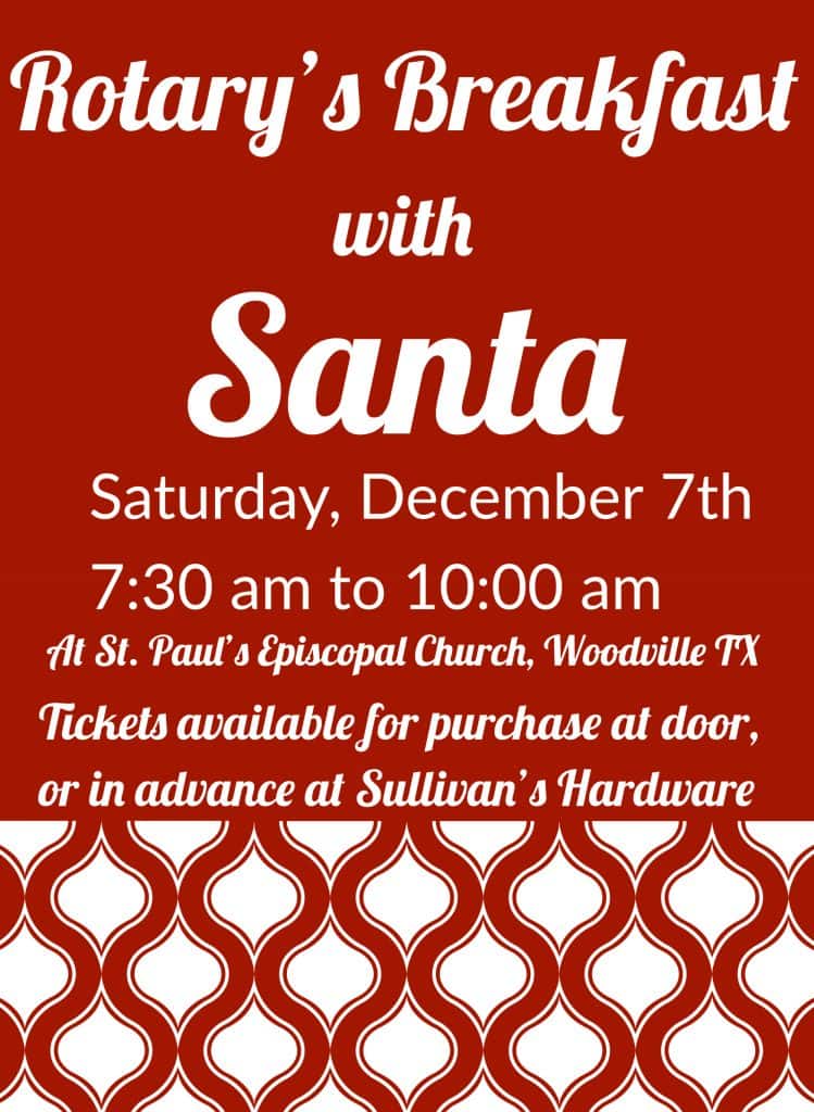 Woodville Rotary Club's Breakfast with Santa 4