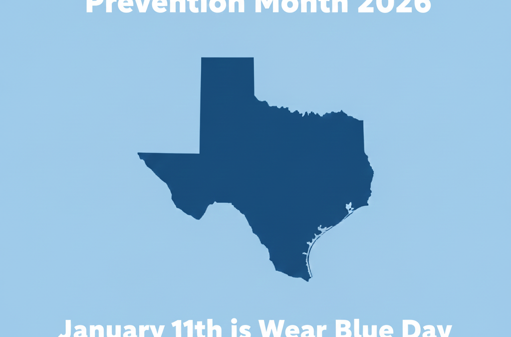 January Is Human Trafficking Prevention Month (Wear Blue on the 11th)