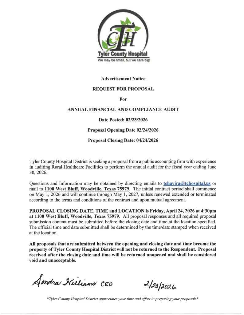 Request for Proposal for Annual Financial and Compliance Audit 5